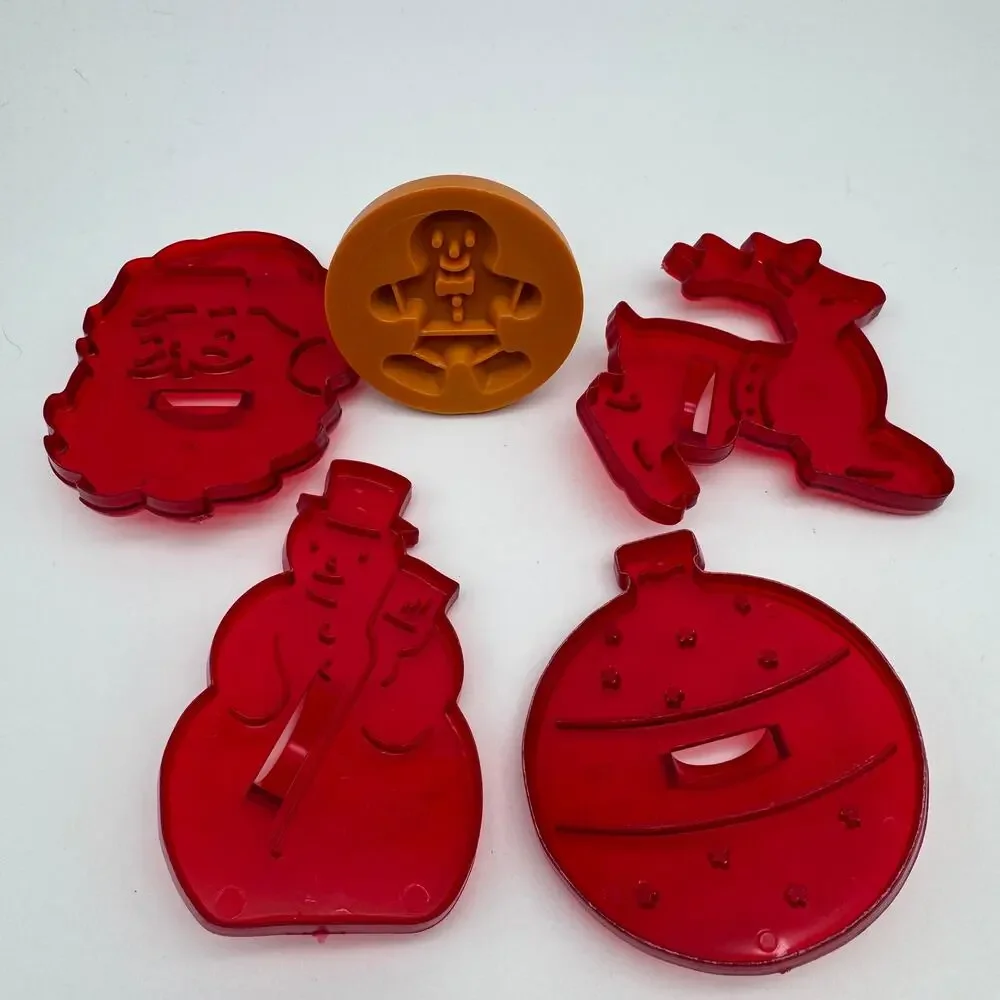Vintage Lot 40 Cookie Cutters Holiday Christmas Thanksgiving Owl Snowman